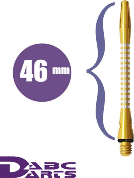 ABC Darts Unisex - Adult Shaft Dart Shafts AR5 Jailbird, Yellow, Medium - Image 3