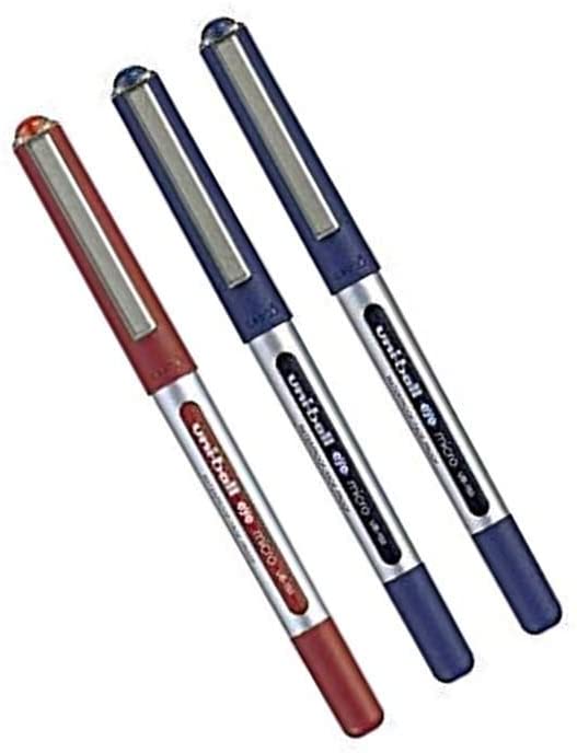 uni-ball UB-150E Eye Micro Liquid Ink Rollerball Pens MIXED Pack of 6, Multicolor, 6 Count (Pack of 1) - Image 2