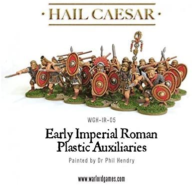 Imperial Romans Auxiliaries, 28mm Scale Plastic Miniatures for Hail Caesar by Warlord Games - Image 4