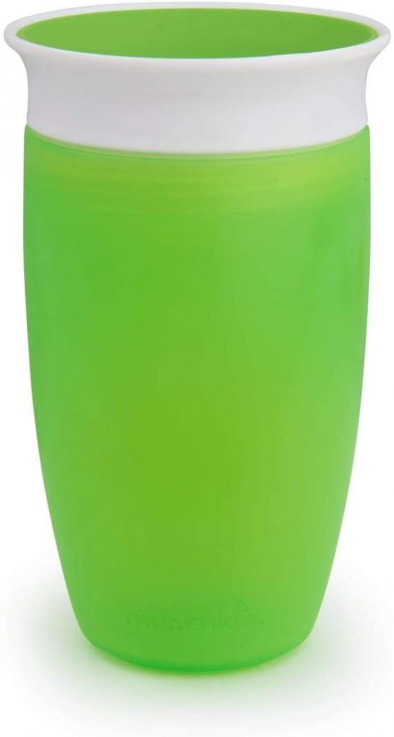 Munchkin Miracle 360 Degree Sippy Cup, 10 oz/296 ml, Green