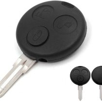 Automobile Locksmith 3 Button Case Shell Blade for Smart Roadster City Coupe Fortwo Fourfour remote key fob