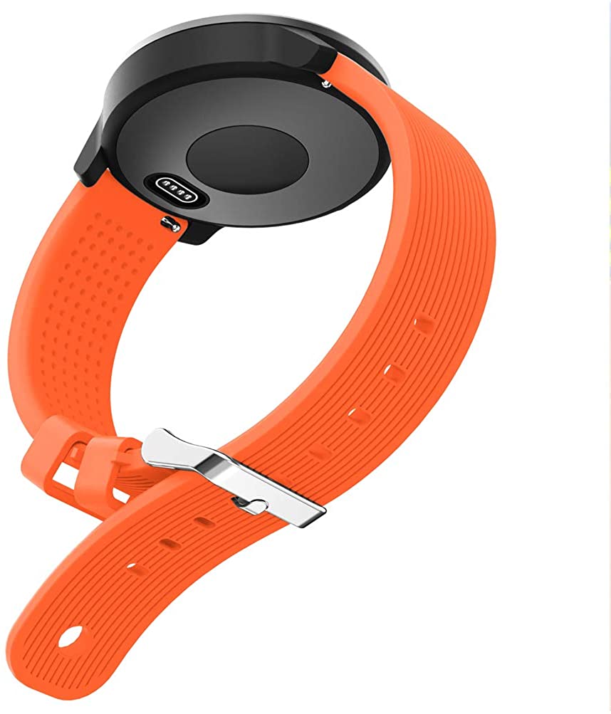 Watch Strap Compatible for Garmin Vivomove Sport/ Vivomove3/ Vivoactive3/ Forerunner55 Smartwatch, Silicone Watchbands - Image 4
