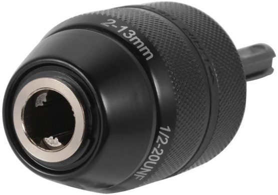 Keyless Drill Chuck Adapter, 2-13mm 1/2-20UNF Mount Heavy Duty Professional Converter Tool with SDS Plus Shank Adaptor - Image 4