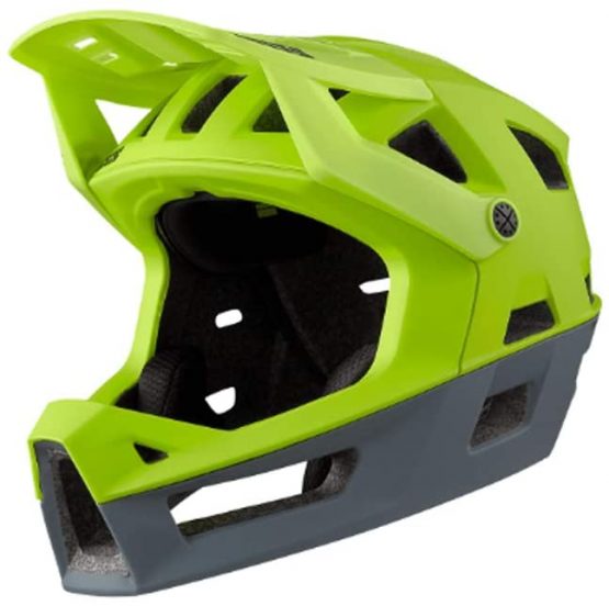 IXS Trigger FF Unisex Adult Mountain Bike Helmet, Lime Green, SM (54-58 ...