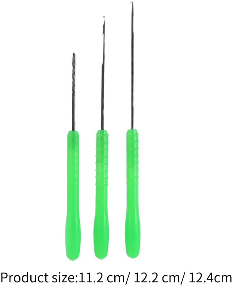 Zerone 3 in 1 Baiting Needle Tool Gr, Silver, Green, M - Image 2
