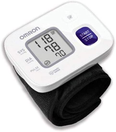 OMRON RS2 Wrist Blood Pressure Monitor, Clinically Validated Wrist Blood Pressure Machine with BP cuff (13.5-21.5 cm) - Image 2