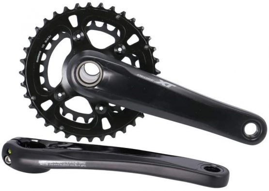 Shimano Deore XT FC-M8100 XT chainset, double 36/26, 12-speed, 48.8 mm chainline, 175 mm