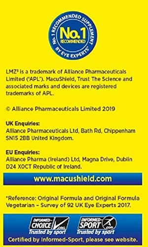 Macushield Capsules, 90 Count (Pack of 1), Red - Image 2