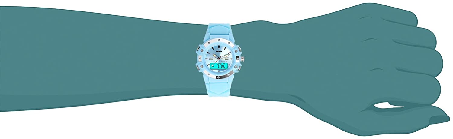 TONSHEN Fashion Sport Watch Multifunction Analogue Digital Display Dual Timezone LED Outdoor Electronic Alarm Backlight Stopwatch Watches for Men Women Kids Boy Children - Image 2