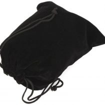10PCS 3.9'' x 7.8'' Black Velvet Cloth Flannel Bunched Bag/Drawstring Bags/Jewelry Pouches/Multifunction Protection Cover for Cellphone MP3 MP4 Electronic Digital Equipment Storage