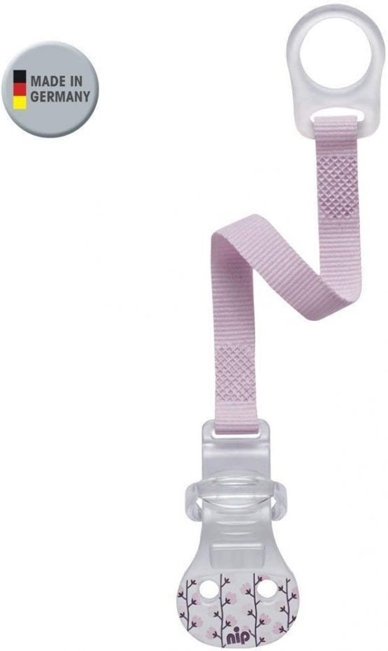 MAM Perfect Start Dental Dummy mini X-Small 0-2 months, pack of 2 for Girls & Nip Soother Band - Image 3