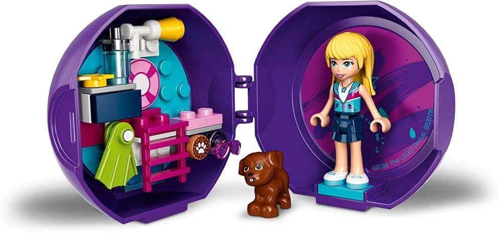 LEGO Friends 853778 Stephanie's Pool Pod, Lila, Medium - Image 3