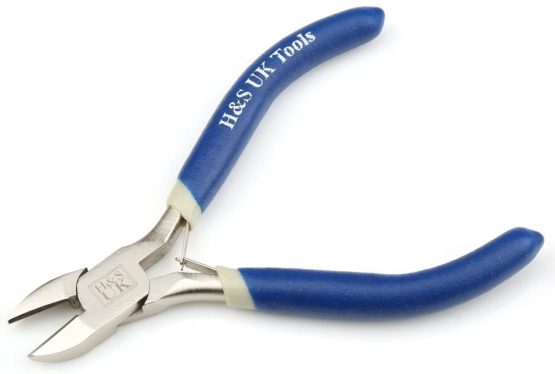 H&S 3 x Chrome Plated Jewellery Making Beading Mini Pliers Tools Kit Set Long Round Nose - Image 4