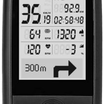 SHANREN Di-Pro GPS Bike Computer, 96-Hour Bluetooth ANT+ Cycling Computer with Headlight