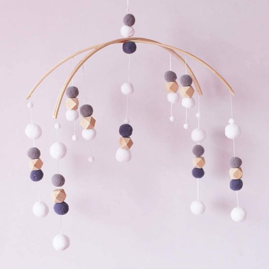 Moonvvin Baby Rattles Mobile Wooden Beads Wind Chimes Bell Baby Toys for Kids Room Bed Hanging Tent Decor Photography Props Gifts