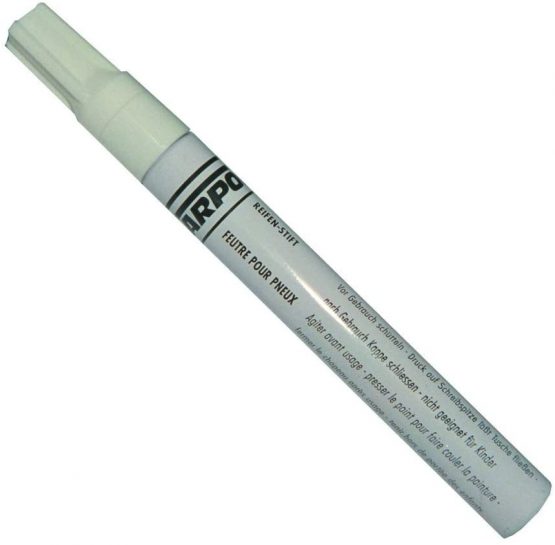 Carpoint 1712101 Tyre Pen White