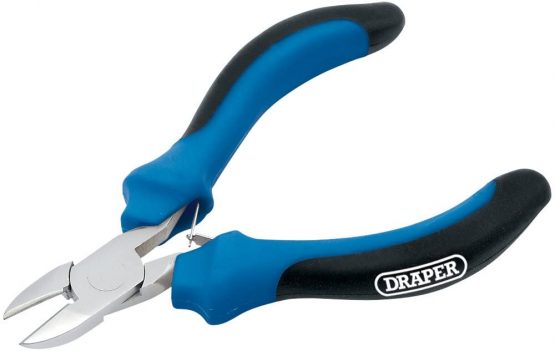 Draper 12543 Mini Diagonal Side Cutter, 110mm