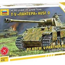 Zvezda 500785010 – 1:72 WWII German Tank Combat Truck V Panther Design D
