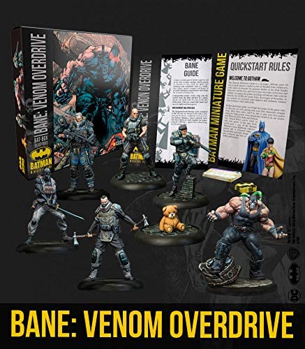Knight Models Miniature Game Resina DC Comics Superhero (Box Bane: Venom Overdrive), Grey, 35 mm