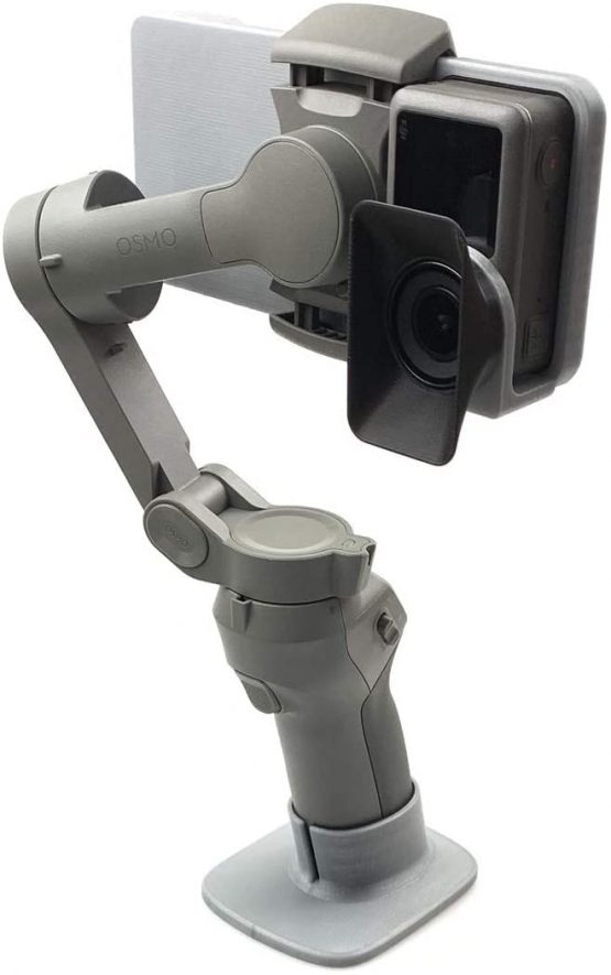 Hensych Switch Mount Plate Adapter for OSMO Action Camera,Compatible with OSMO Mobile 3 Handheld Gimbal Stabilizers