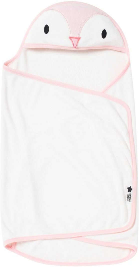 Tommee Tippee Newborn Swaddle Dry Towel 0-6 months, Pink