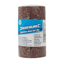 Silverline 306729 Aluminium Oxide Roll, 10 m 180 Grit