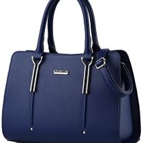 NICOLE & DORIS Ladies Handbags Women PU Leather Shoulder Bag Fashion Messenger Bag for Women Crossbody Bag Wine red