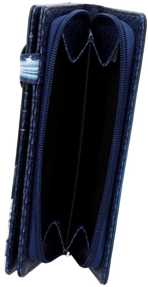 Nemesis Now Warriors of Winter Lisa Parker Embossed Purse 19cm Blue, PU, 18.5cm - Image 3