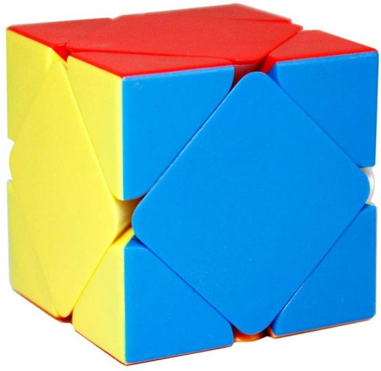 Moyu FunnyGoo MoFangJiaoShi MFJS 4 Different Puzzle Cube Set: 3x3 Pyramid magic puzzles cubes + 3 layer Dodecahedron + Skewb Cube + SQ1 magic puzzles cubes (Multicolor Stickerless) - Image 3