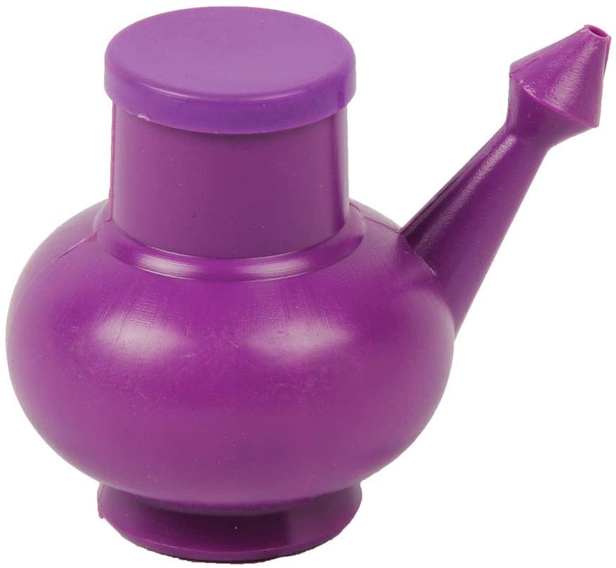 Yoga-Mad Unisex Adult Genie Neti Pot Neti Pot - Purple, 240ml - Image 3