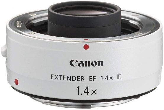 Canon EF Mark III 1.4x Extender - White/Black