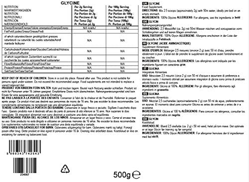 Bulk Glycine Powder, 500 g, Packaging May Vary, 500 g (Pack of 1) - Image 2