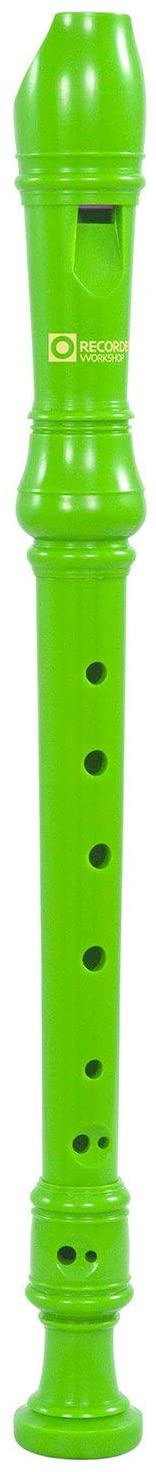 Recorder Workshop 301GR Descant Recorder, Green, Soprano - Image 2