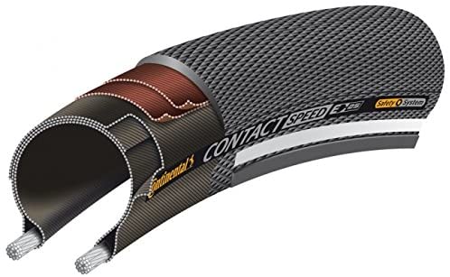 Continental Unisex Adulto Contact Speed Pneumatici da bicicletta, Nero, 50-559 (26×2,00´´), Black - Image 3