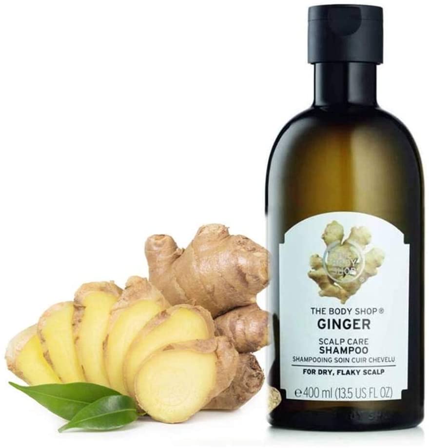 The Body Shop Ginger Anti Dandruff Shampoo, Green, Honey, 400 ml - Image 2