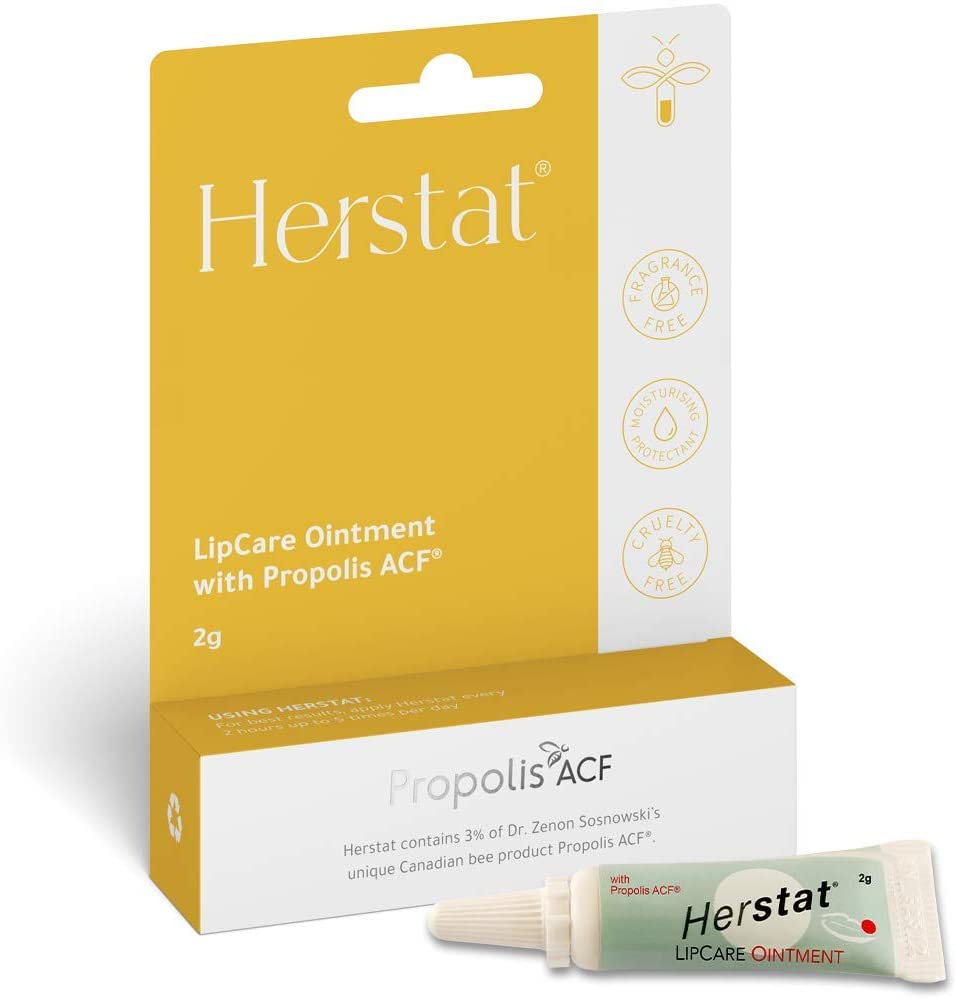 Herstat Cold Sore Cream, Clear, Small