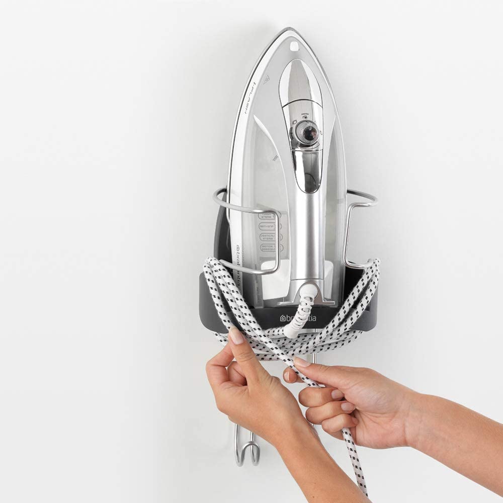 Brabantia, Iron Store, One Size Fits All, heat resistant materials, Wall Mounted, with Board Hanger for Storage - Image 3