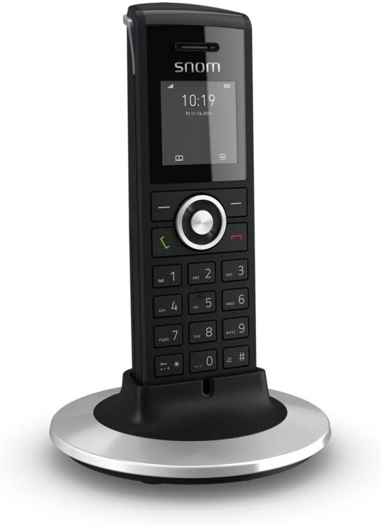 SNOM M25 DECT cordless standard handset, configurable to M300 and M700 basestations, Speakerphone, DECT encryption; 3987