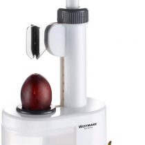 Westmark Plum Stoner For Kitchen-Ready Pitted Plums, Height: 26.5 cm, Plastic/Stainless Steel Blade, Prunus, White/Anthracite, 40232260