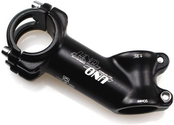 BESNIN Bike Stem, 35 Degree 25.4mm 60mm 90mm 110mm MTB Stem Mountain Bike Handlebar Stem for Bicycle, Road Bike, MTB, BMX, Cycling (Aluminum Alloy)