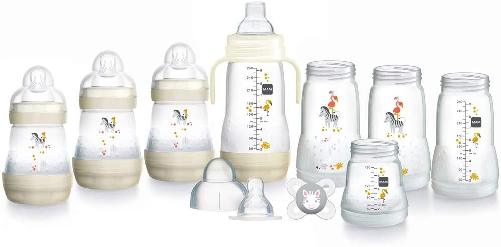 MAM Easy Start Bottle Set - Golden/White, Small, Seals