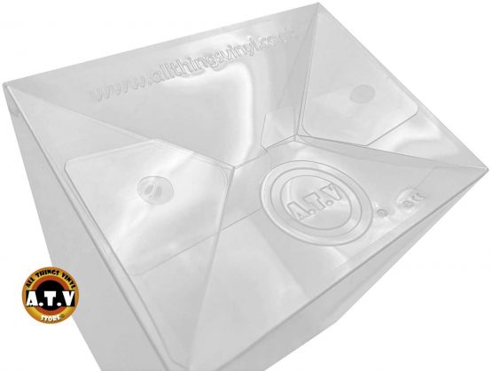 ATV Store Premium Pop Protectors 0.50MM THICKNESS GROOVED EDGE Vinyl Display Box Cases For 4" 20 PACK - Image 2