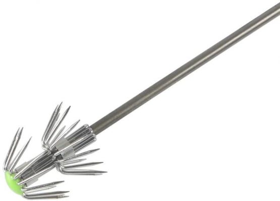 LIOOBO 4Pcs Fingshing Umbrella Hook Double Layers Utility Stainless Steel Professional Squid Hook - Image 4