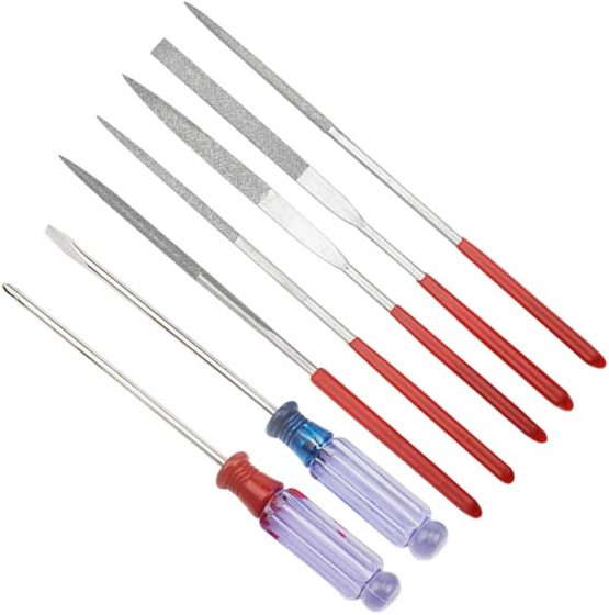 WMYCONGCONG 31 PCS Gundam Model Tools Kit Modeler Basic Tools Hobby Building Tools Kit for Buildings Cars Airplanes Model Assemble Building Repairing Fixing - Image 4