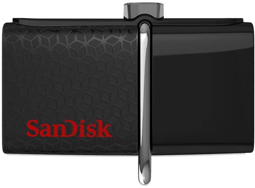 SanDisk Ultra 128GB USB Dual Drive USB 3.0 Up to 150MB/s Read - FFP, Black
