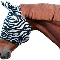 Kerbl Zebra Fly Mask with Ear Protection