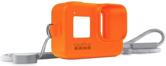 GoPro Sleeve + Lanyard for Hero8 Black - Hyper Orange (Official Accessory) AJSST-004 - Image 2