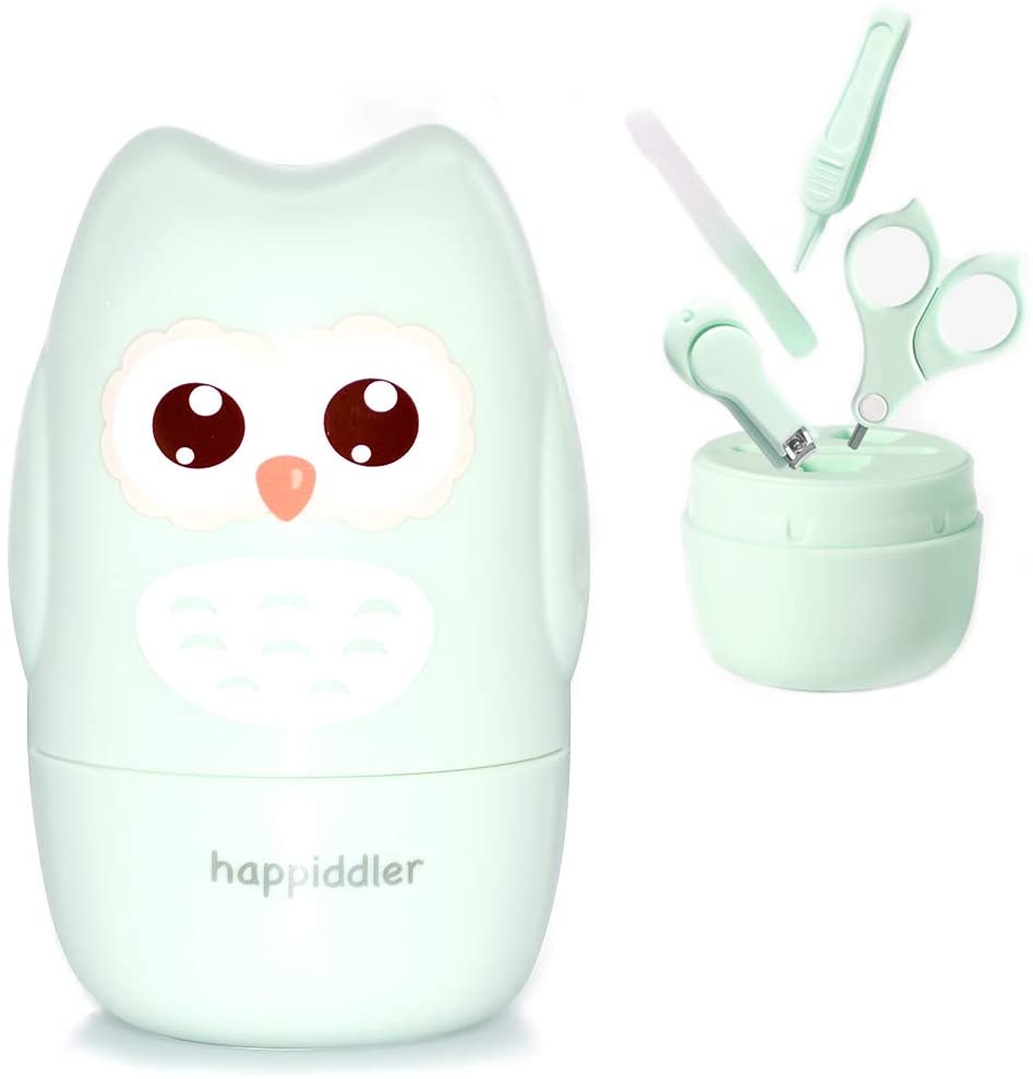 Baby Nail Clippers, 4 in 1 Baby Manicure Kit Including Baby Nail