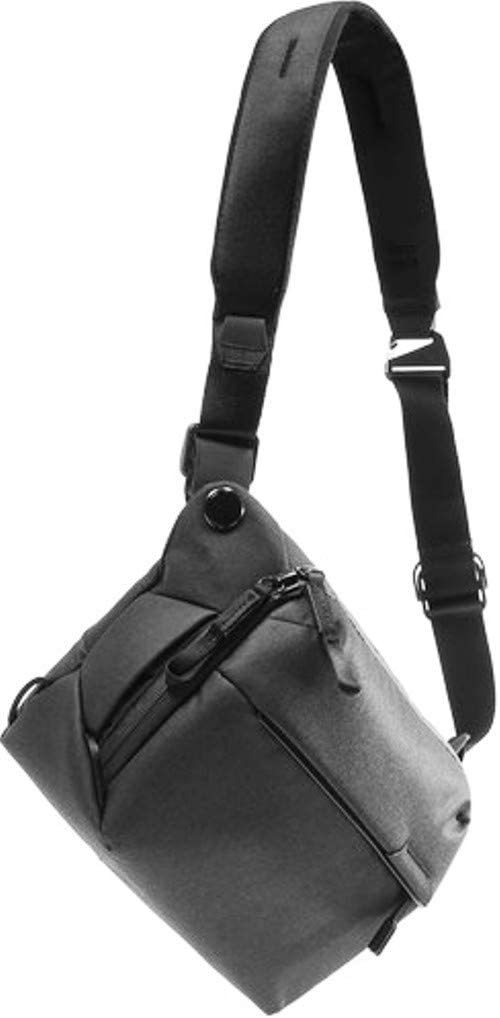 Peak Design Everyday Sling 3L, Black, Padded Adjustable Shoulder Strap for Crossbody or Waist Carry FlexFold Divider - Image 2