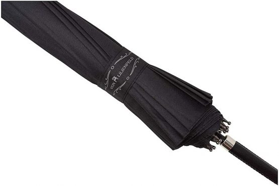 VON LILIENFELD Umbrella Women Bridal Wedding Parasol Pagoda Fabienne Black - Image 4
